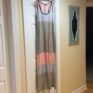 Express Stripes Maxi Dress